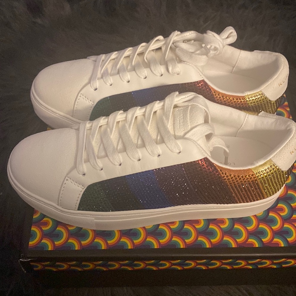 New Kurt Geiger Rhinestone Sneakers